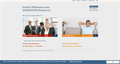 Desktop Screenshot of morgenpost-briefservice.de